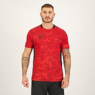 Camisa Umbro Camuflagem Vermelha: Estilo e Conforto - imagem 1