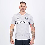 Camisa Umbro Grêmio Goleiro 2024 Cinza – Alta Performance e Estilo - imagem 1