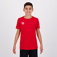 Camisa Umbro Juvenil Striker Vermelha: Jogue com Estilo! - imagem 1