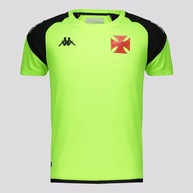 Camisa Vasco Infantil Kappa Treino Verde - imagem 1