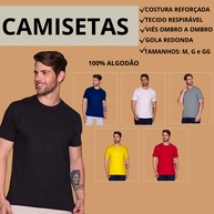 Camiseta Algodão: Conforto e Estilo! - imagem 1