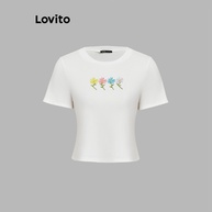 Camiseta Bordada Lovito: Estilo Casual e Frescor! - imagem 1