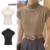 Camiseta Feminina Básica Lovito: Conforto e Estilo! - imagem 1