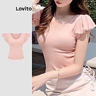 Camiseta Feminina com Babados: Estilo e Conforto! - imagem 1