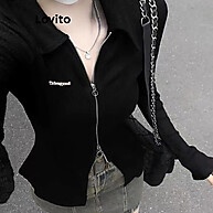 Camiseta Lovito com Zíper: Estilo Casual e Moderno - imagem 1