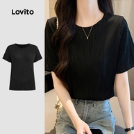 Camiseta Lovito Jacquard: Conforto e Estilo! - imagem 1