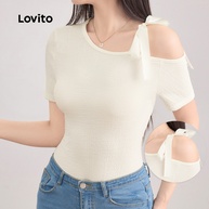 Camiseta Ombro a Ombro Lovito: Estilo e Conforto! - imagem 1
