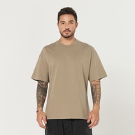 Camiseta Oversized Bege: Estilo e Qualidade - imagem 1