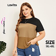 Camiseta Plus Size Lovito: Conforto e Estilo! - imagem 1