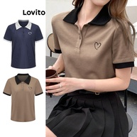 Camiseta Polo Feminina Lovito: Estilo e Conforto! - imagem 1