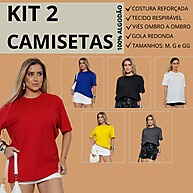 Camisetas Algodão: Conforto e Versatilidade! - imagem 1