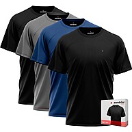 Camisetas Dry Fit Sandrini: Kit 4 Performance! - imagem 1