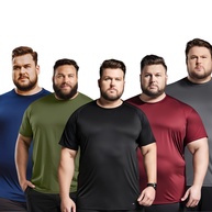 Camisetas Dry Plus Size: Conforto & Proteção UV50+ - imagem 1