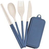 Kit de Talheres Desmontáveis para Camping – Garfo, Faca e Colher Multiuso em Estoque Compacto - imagem 1
