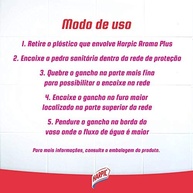 Harpic Pedra Sanitária Aroma Plus Flores do Campo 25g - Limpeza e Fragrância Duradoura - imagem 5