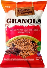 Vitao Granola Sem Gluten Sabores Campo 200G - imagem 1