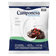 Camponesa Leite Condensado Semidesnatado 2,5kg - imagem 1