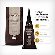 Café Campos Altos: Torrado e Moído 1kg - Sabor Premium - imagem 4