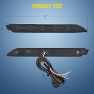 Luz Traseira de Para-choque Nilight LED para Toyota Camry 2006-2014: Freio, Seta e Luz de Corrida - imagem 3