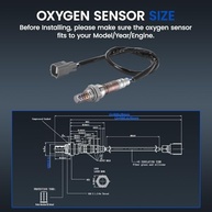 Sensor de Oxigênio O2 234-4626 para Toyota Camry/Solara e Lexus GS300/IS300/SC300 - Performance e Durabilidade Garantidas - imagem 4