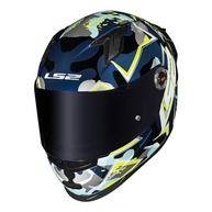Capacete Masculino LS2 FF358 S Camuflado Azul: Estilo e Segurança para Sua Moto - imagem 4