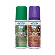 Nikwax Duo-Pack: Limpeza e Impermeabilização para Nobuck e Camurça - Seus Calçados Impecáveis! - imagem 1