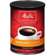 Melitta Hazelnut Crème Flavored Coffee, Medium Roast, Extra Fine Grind, 11 Ounce Can (Pack of 6) - imagem 2