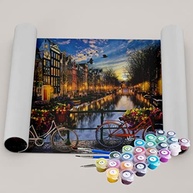 Kit de Pintura Terapêutica Canais de Amsterdam - Relaxamento e Concentração para Adultos - imagem 3