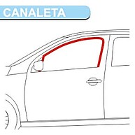 Canaleta Monza: Jogo com 8 Peças + Pestanas - imagem 1