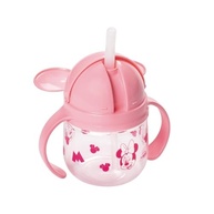 Caneca de Treinamento com Canudo Retrátil Minnie Rosa 260ml - Segura, Atóxica e Divertida - imagem 5