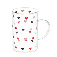 Caneca de Vidro Love: Elegância a Cada Gole - imagem 1