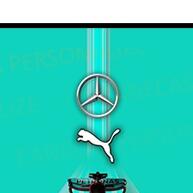 Caneca Mercedes Petronas F1: Seu Café com Velocidade! - imagem 1