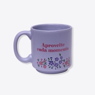 Caneca Mini Tina Floral: Seu Café Mais Charmoso! - imagem 1