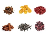Kit 6 Especiarias Para Gin Drinks - Pimenta Rosa Zimbro Anis Laranja Canela Hibisco (50g cada) - imagem 2