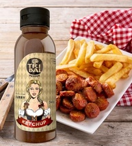 Curry Ketchup alemão autêntico, molho de curry indiano, canela e pimentão, para CurryWurst, salsichas, batatas fritas e petiscos - imagem 2