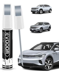 Tinta de Retoque Metálica Silver Mist LA7R/Q3 para Volkswagen - Caneta 2 em 1 com Microaplicadores - imagem 2