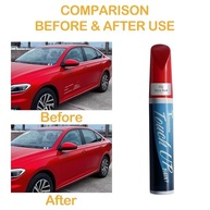 Tinta de Retoque Vermelha Race PQ para Ford - Caneta 2 em 1 com Removedor de Arranhões Profundos - imagem 3