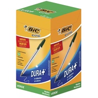 Caneta Bic Cristal 1.0mm Verde: Kit 50 Unidades - imagem 1