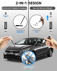 Tinta de Retoque para Carro Kia - Caneta 2 em 1 com Cor Exata para Reparos Fáceis - imagem 3