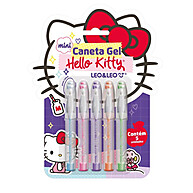 Caneta Gel Hello Kitty: 5 Cores para Sua Criatividade! - imagem 1