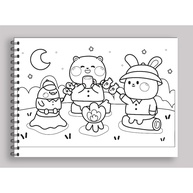 Kit Colorir Cute & Comfy: 2 Livros + Caneta - imagem 2