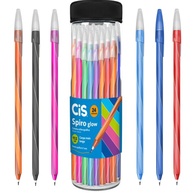 Caneta Spiro Glow Cis: Cores Vibrantes em 24 Unidades! - imagem 1