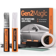 Kit de Retoque para Toyota - Caneta de Tinta Prata Metálica 1F7 com Revestimento Transparente - Reparo de Arranhões Fácil e Profissional - imagem 2