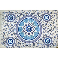 Canga de Praia Mandala: Estilo e Cores Vibrantes - imagem 1