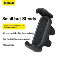 Suporte de Celular Baseus Steel Cannon 2: Segurança e Praticidade na Ventilação do Carro - imagem 3