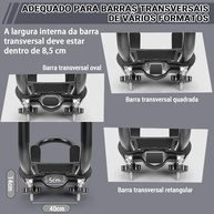 Suporte de Teto para Caiaque e Canoa: Transporte Seguro e Otimizado - imagem 4