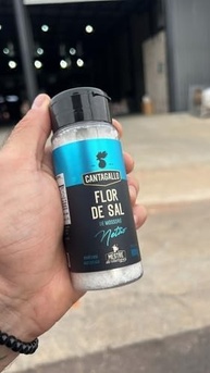 Flor De Sal De Mossoró CantaGallo 100g Netão - imagem 1