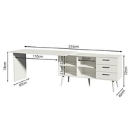 Escrivaninha de Canto com 3 Gavetas Lisboa Madesa - Design Moderno e Funcional - imagem 5