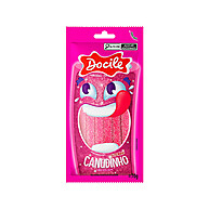 Canudinho Tutti-Frutti Cítrico Docile 70g: Explosão de Sabor! - imagem 1