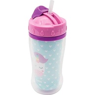 Copo com Parede Dupla Unicornio - Buba Animal Fun Canudo Seguro 320ml - imagem 5